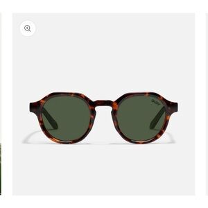 Quay Australia Polarized “Another Round” Tortoiseshell Frame Sunglasses